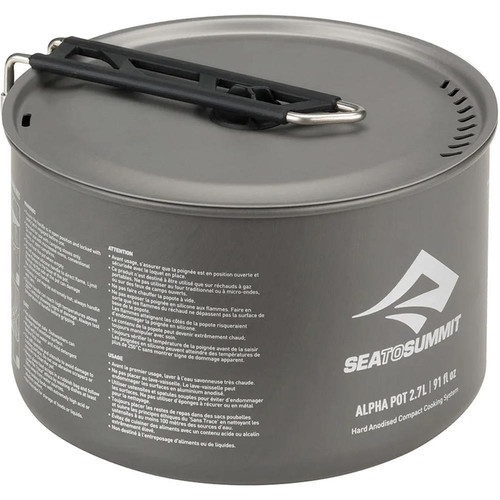 SEATOSUMMIT ALPHA POT 2.7L gris