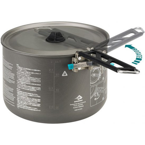 SEATOSUMMIT ALPHA POT SET 2.0 gris