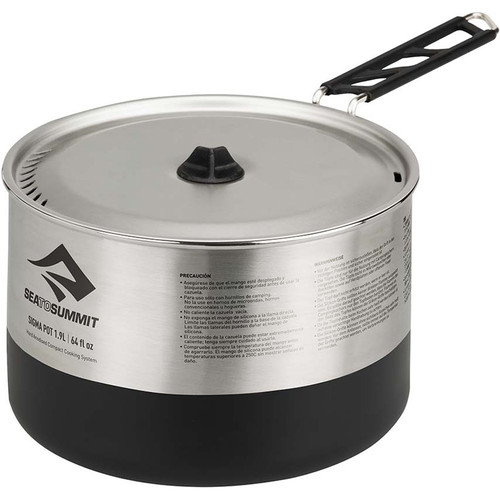 SEATOSUMMIT SIGMA POT 1.9 LITROS plata