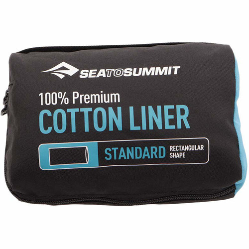 SEATOSUMMIT PREMIUM COTTON TRAVEL LINER - STANDARD