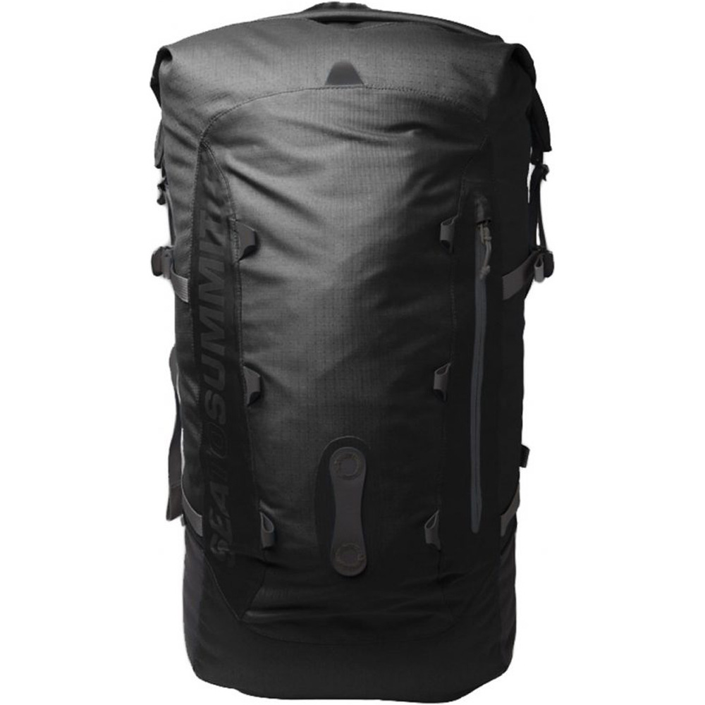 Seatosummit mochila montaña Seatosummit Flow 35l Drypack vista frontal Seatosummit mochila montaña Seatosummit Flow 35l Drypack vista frontal