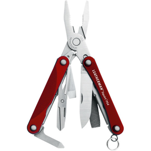 LEATHERMAN LEATHERMAN SQUIRT PS4 rojo
