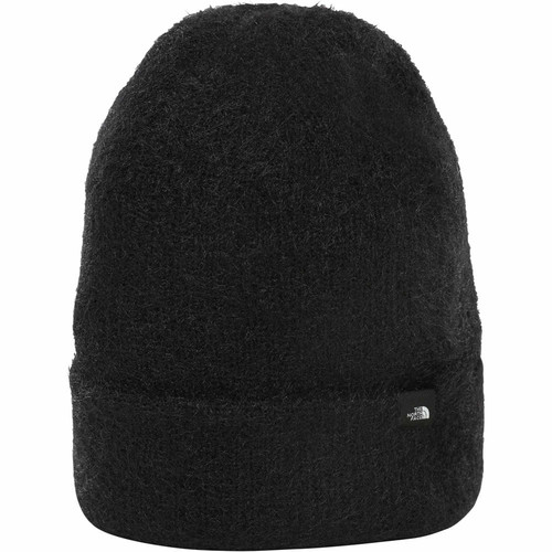 THE NORTH FACE W PLUSH BEANIE negro