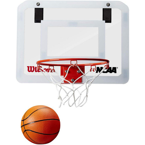 WILSON NCAA SHOWCASE MINI HOOP blanco