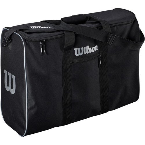 WILSON 6 BALL TRAVEL BSKT BAG negro