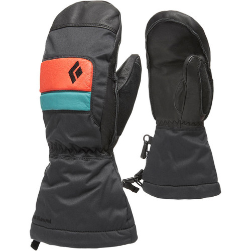 BLACK DIAMOND KIDS  SPARK MITTS VENA verde
