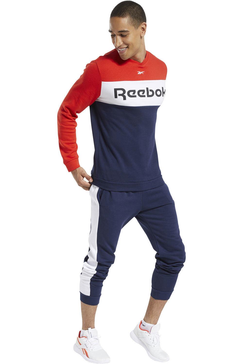 Reebok sudadera hombre Reebok TE LL FLC CREW 05 Reebok sudadera hombre Reebok TE LL FLC CREW 05