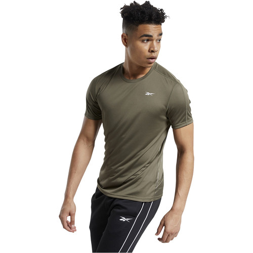 REEBOK WOR COMM SS TECH TEE verde