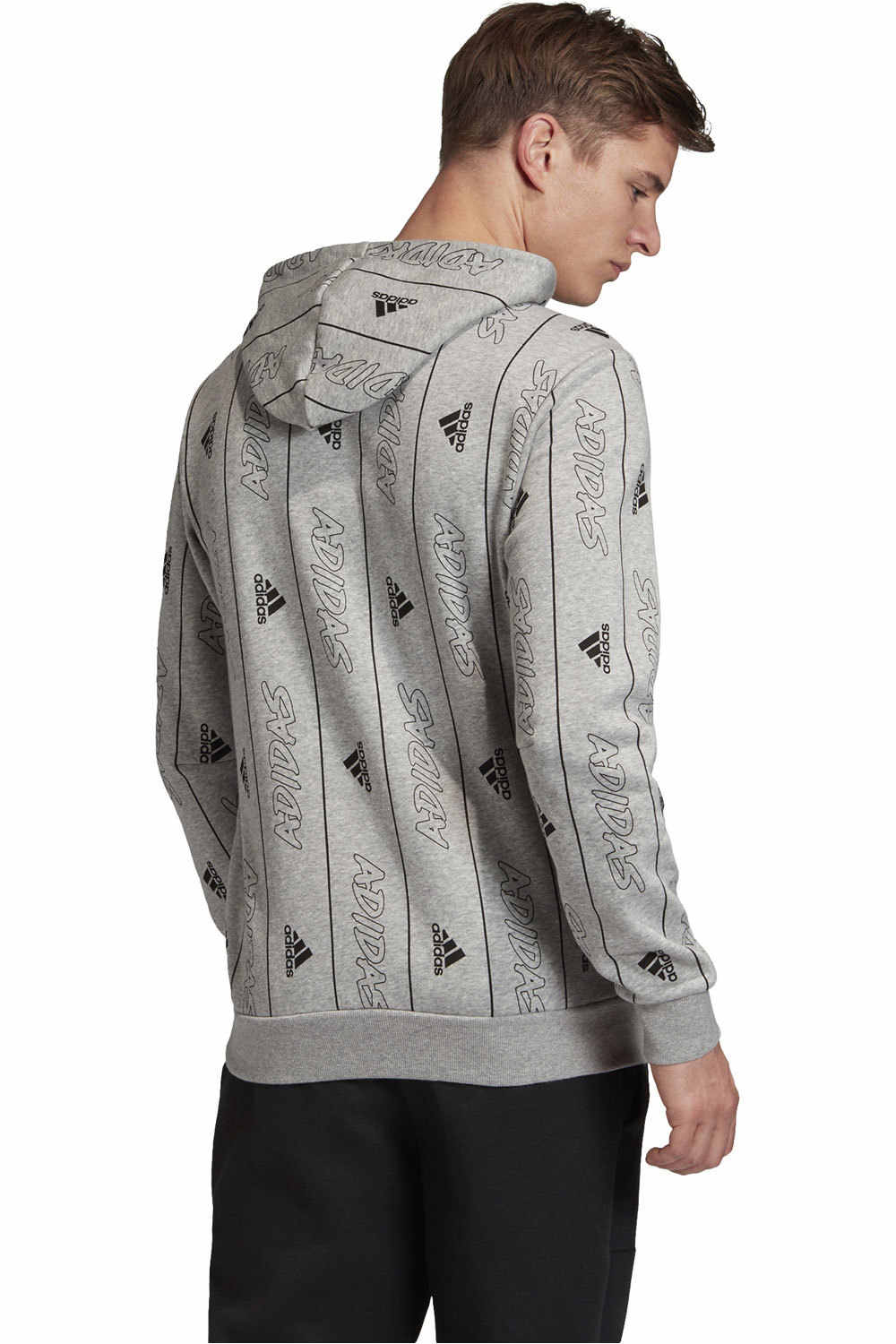 adidas sudadera hombre Adidas MHS GFX PO Q3 vista trasera adidas sudadera hombre Adidas MHS GFX PO Q3 vista trasera