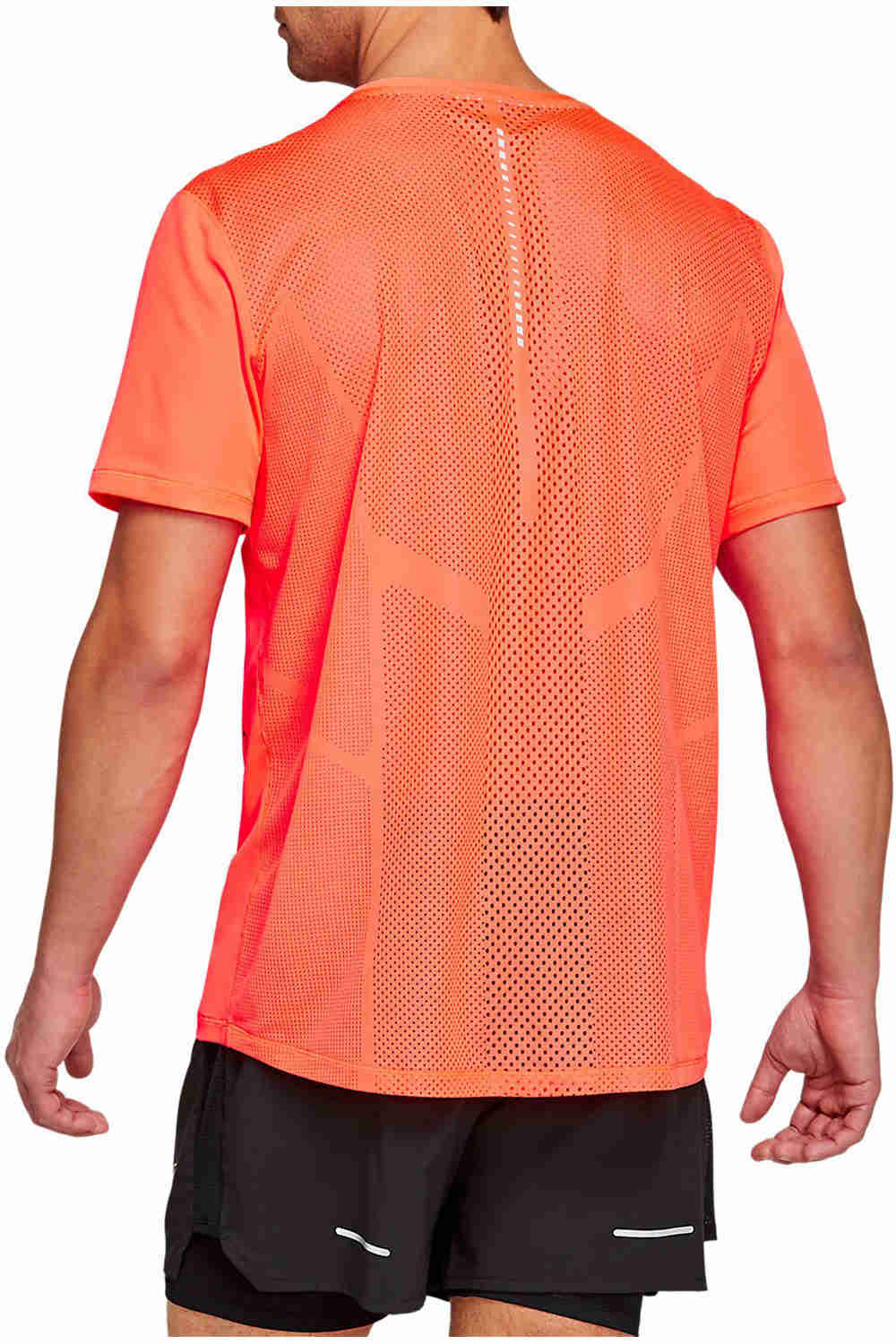 Asics camiseta técnica manga corta hombre Asics FUTURE TOKYO VENTILATE SS TOP vista trasera Asics camiseta técnica manga corta hombre Asics FUTURE TOKYO VENTILATE SS TOP vista trasera