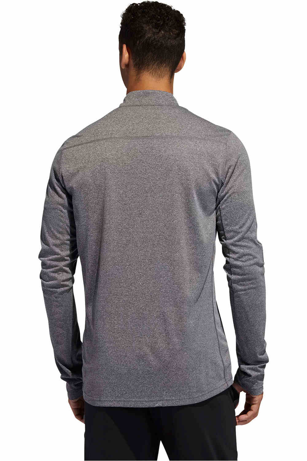 adidas camiseta técnica manga larga hombre Adidas OTR 1/2 ZIP M vista trasera adidas camiseta técnica manga larga hombre Adidas OTR 1/2 ZIP M vista trasera
