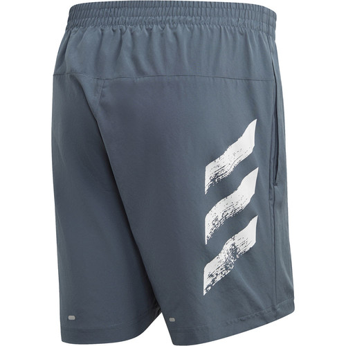 ADIDAS RUN IT 5 SHORT PB gris