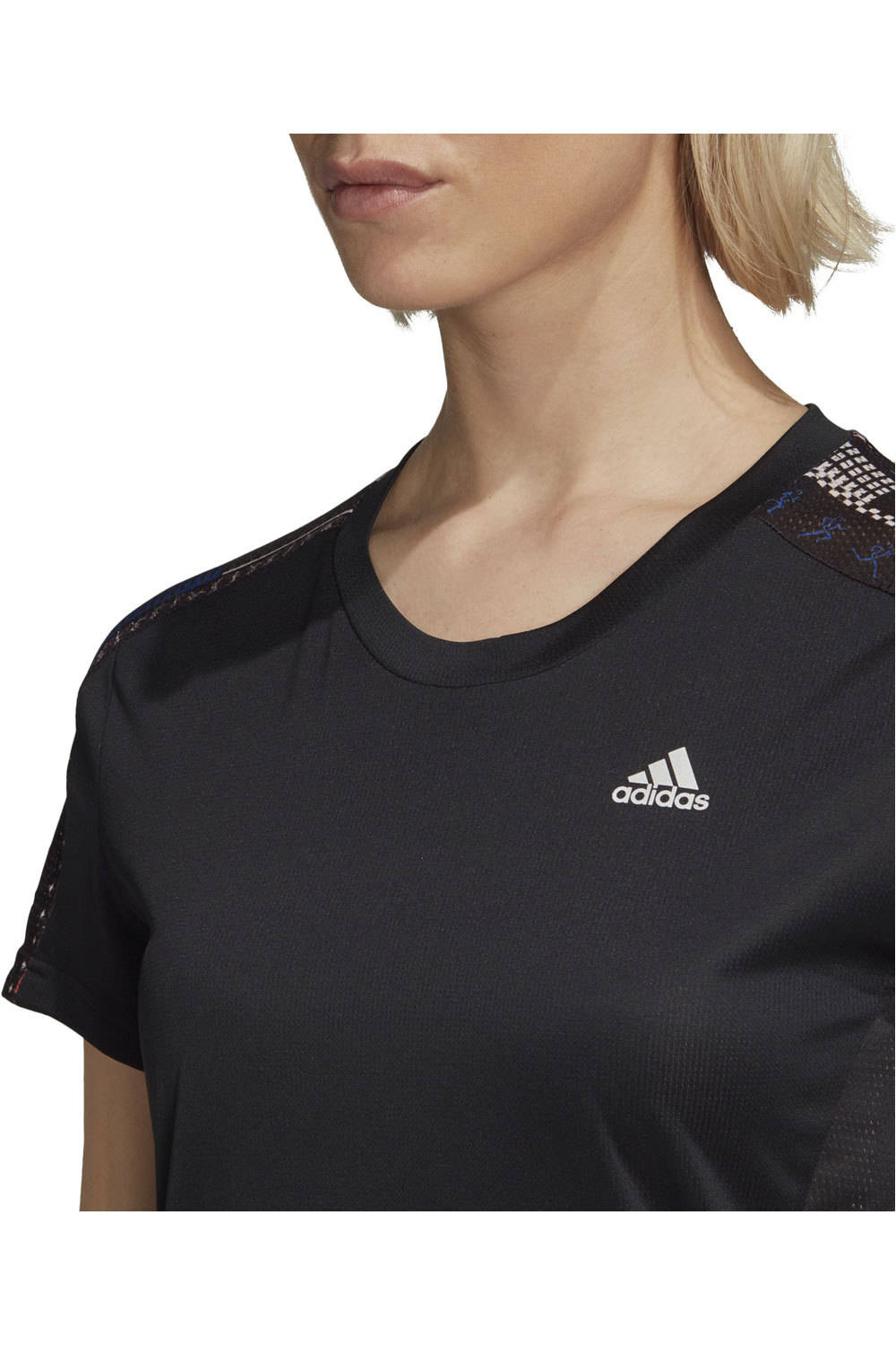 adidas camiseta entrenamiento manga corta mujer Adidas OWN THE RUN TEE vista detalle adidas camiseta entrenamiento manga corta mujer Adidas OWN THE RUN TEE vista detalle