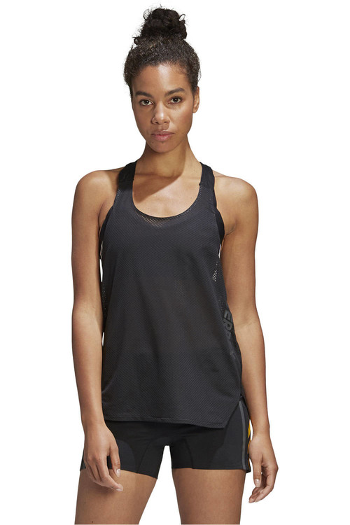 ADIDAS W AGR SINGLET negro