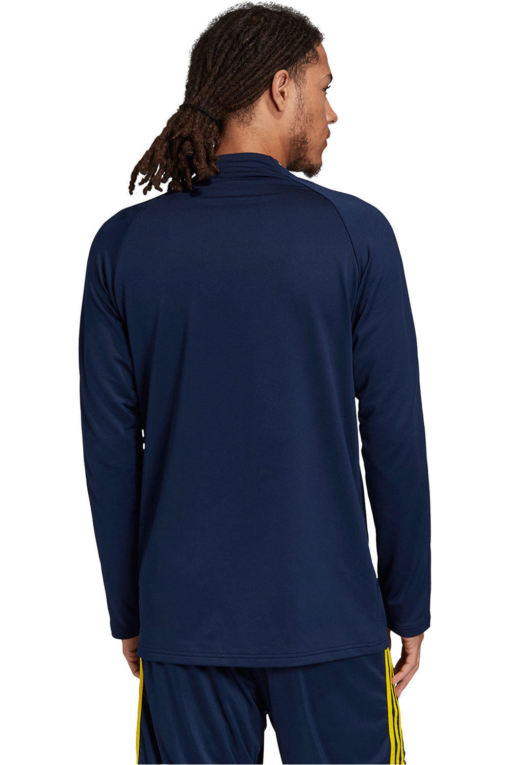 adidas sudadera entrenamiento fútbol Adidas SUECIA 20 ANTHEM JKT vista trasera adidas sudadera entrenamiento fútbol Adidas SUECIA 20 ANTHEM JKT vista trasera