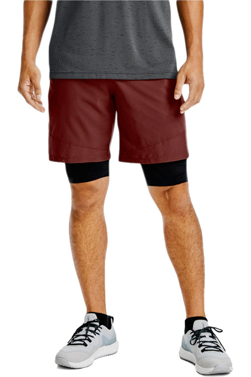 UNDER ARMOUR UA VANISH WOVEN SHORTS rojo