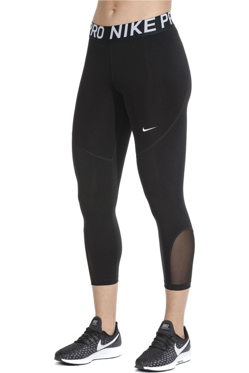 NIKE W NP 365 TIGHT CROP negro