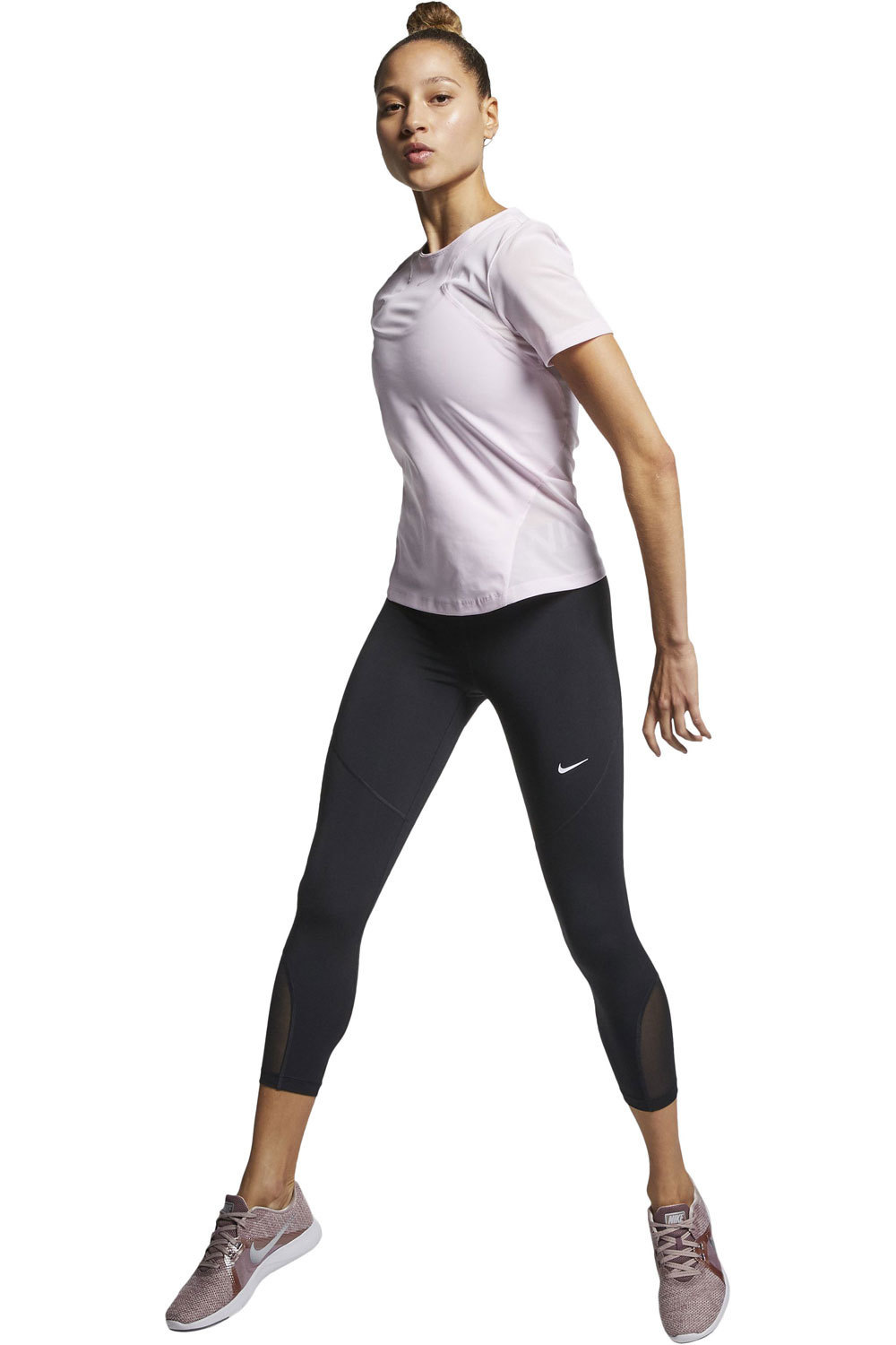 Nike mallas piratas fitness mujer Nike W NP 365 TIGHT CROP vista detalle Nike mallas piratas fitness mujer Nike W NP 365 TIGHT CROP vista detalle