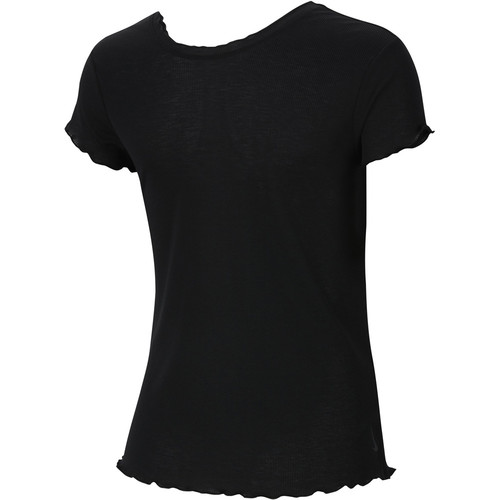 NIKE YOGA CORE CN LAYER VNR SS TOP negro
