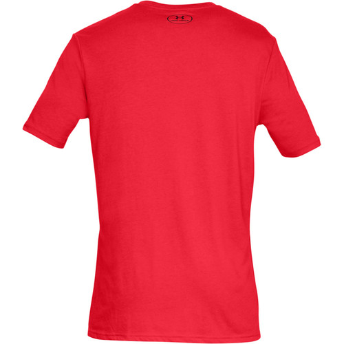 UNDER ARMOUR UA SPORTSTYLE LOGO SS rojo