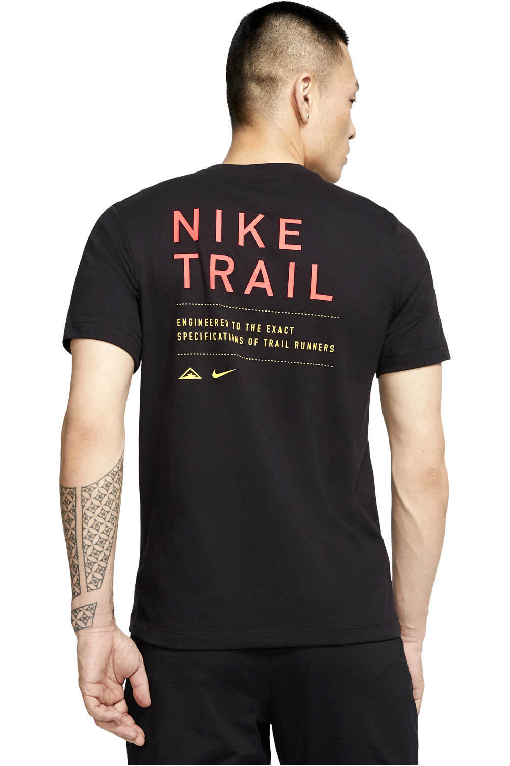 Nike camisetas trail running manga corta hombre Nike M NK DRY TEE TRAIL vista trasera Nike camisetas trail running manga corta hombre Nike M NK DRY TEE TRAIL vista trasera