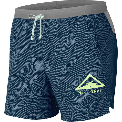 NIKE M NK FLX STRIDE SHORT 5 TRAIL azul