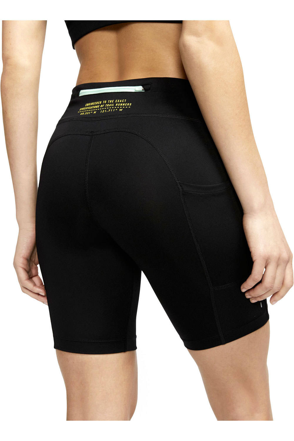 Nike mallas trail running cortas mujer Nike W NK FAST SHORT TRAIL vista trasera Nike mallas trail running cortas mujer Nike W NK FAST SHORT TRAIL vista trasera