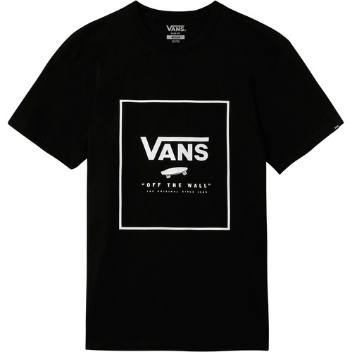 VANS MN PRINT BOX SS negro