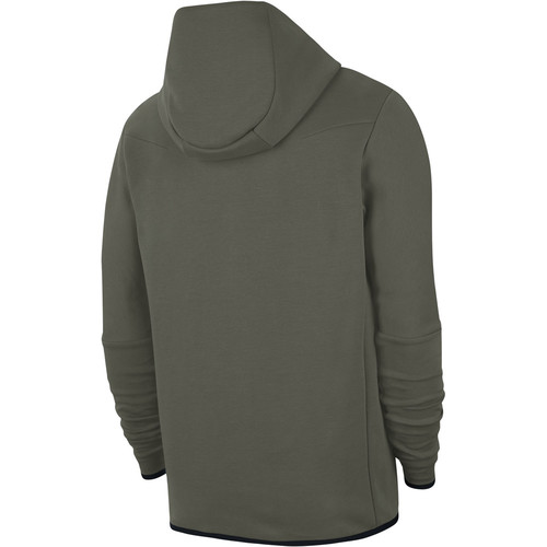 NIKE M NSW TCH FLC HOODIE FZ verde