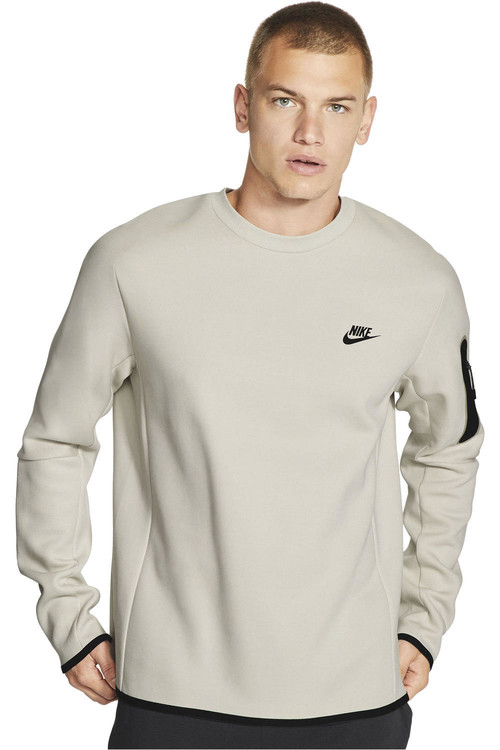 NIKE M NSW TCH FLC CRW BE marron
