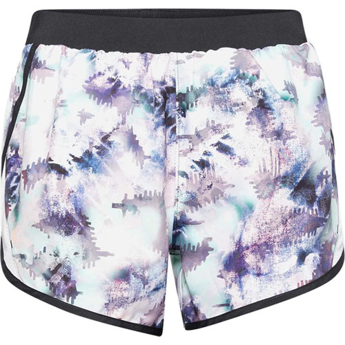 UNDER ARMOUR W UA FLY BY 2.0 PRINTED SHORT azul