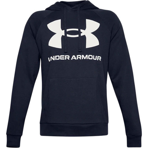 UNDER ARMOUR UA RIVAL FLEECE BIG LOGO HD azul