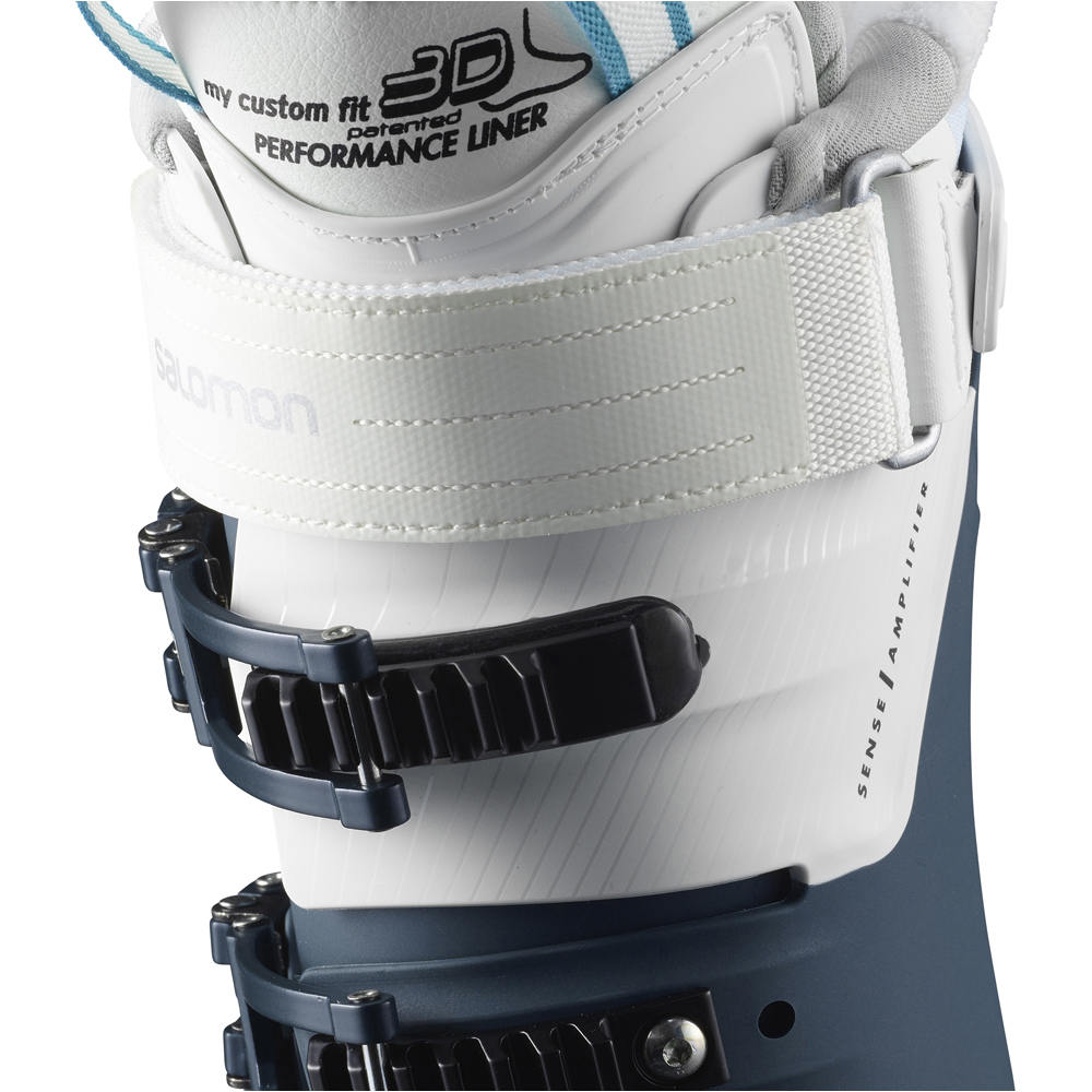 Salomon botas de esquí mujer Salomon S/MAX 90 W Petrol Bl/SCUBA BL vista trasera Salomon botas de esquí mujer Salomon S/MAX 90 W Petrol Bl/SCUBA BL vista trasera