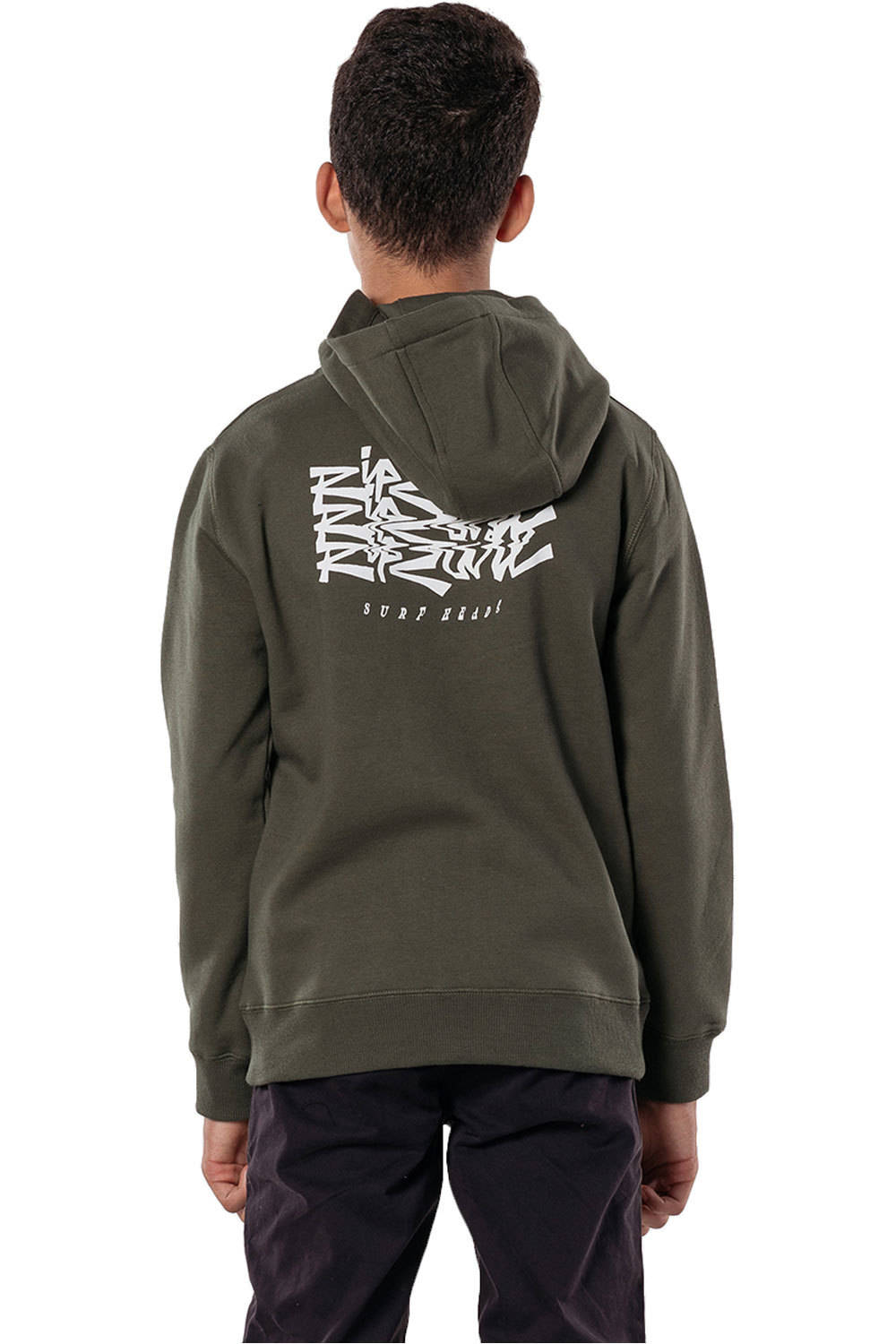 Rip Curl sudadera niño Rip Curl SURF HEADS HOOD BOY vista trasera Rip Curl sudadera niño Rip Curl SURF HEADS HOOD BOY vista trasera