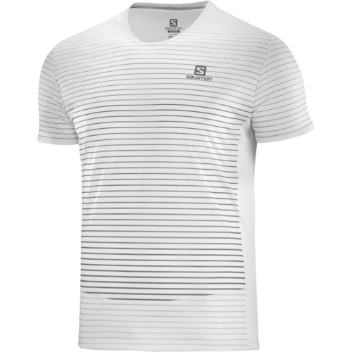 SALOMON SENSE TEE M blanco