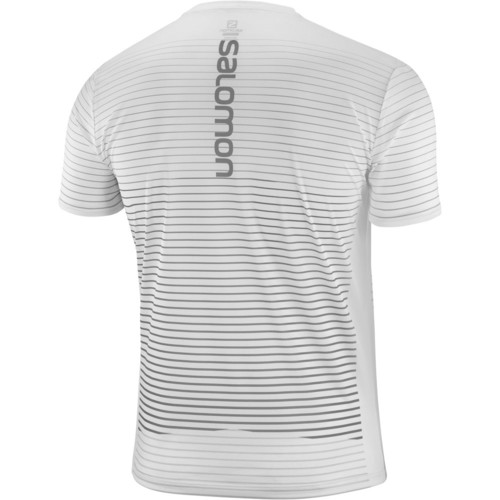 SALOMON SENSE TEE M blanco