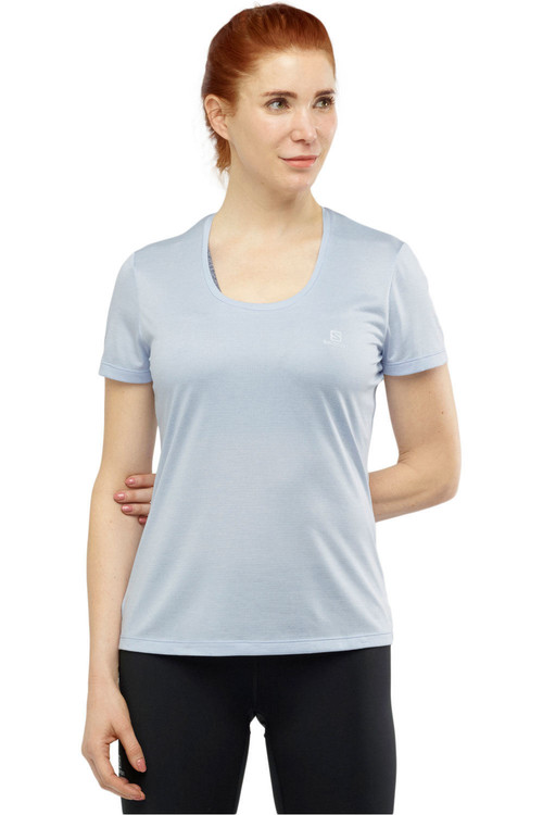 SALOMON AGILE SS TEE W azul