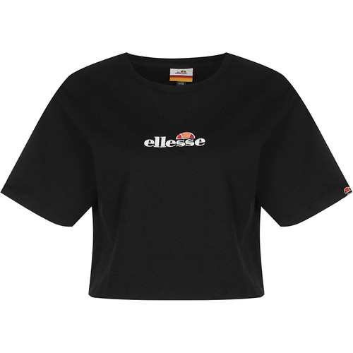 ELLESSE FIREBALL_CROPPED TEE negro