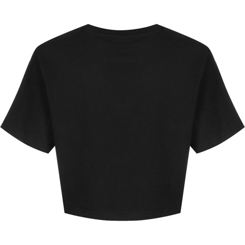 ELLESSE FIREBALL_CROPPED TEE negro
