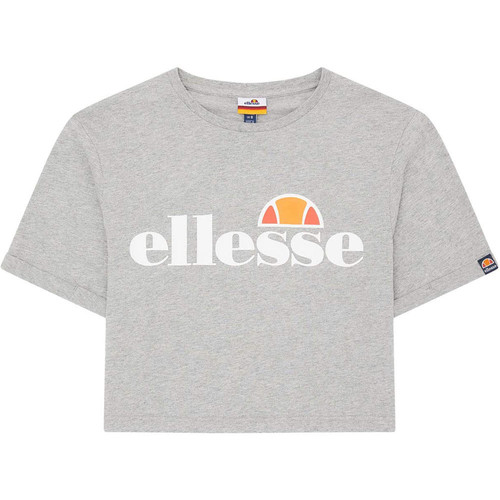 ELLESSE ALBERTA_CROP TEE SHIRT gris