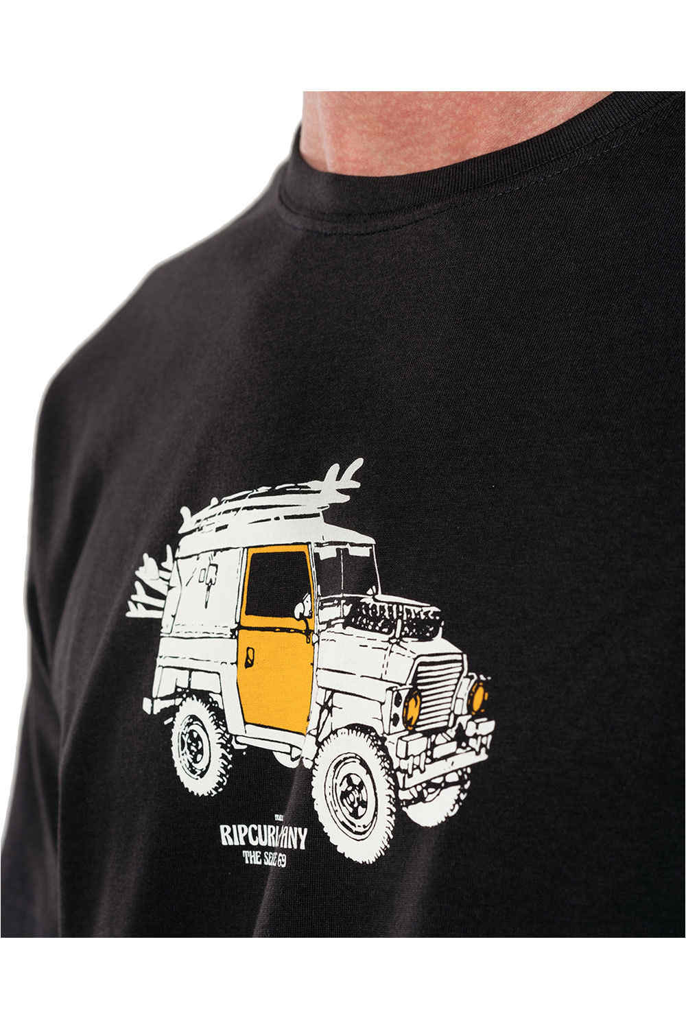 Rip Curl camiseta manga corta hombre Rip Curl KLAXON S/S TEE vista detalle Rip Curl camiseta manga corta hombre Rip Curl KLAXON S/S TEE vista detalle