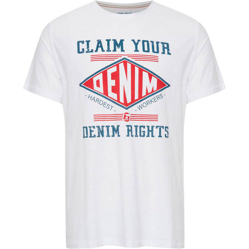 BLEND TEE LOGO blanco