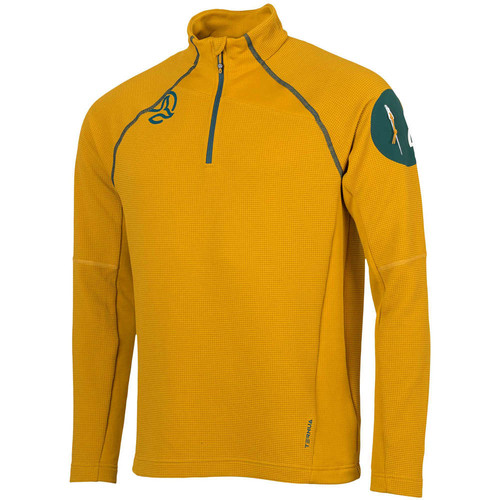 TERNUA CAMISETA LEMIK 1/2 ZIP M AM amarillo