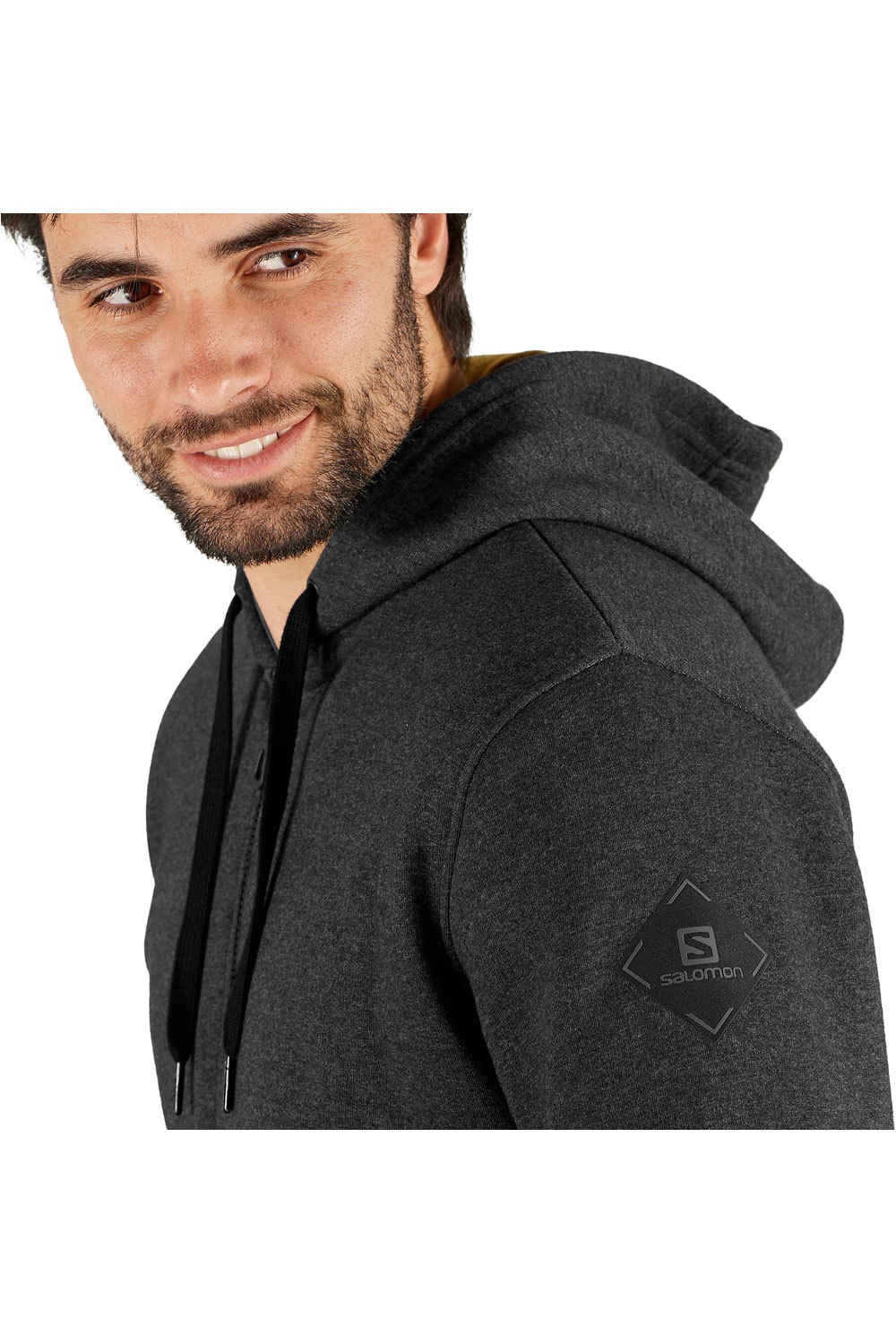 Salomon forro polar hombre Salomon SHIFT FULL ZIP HOODIE M NEAM vista detalle Salomon forro polar hombre Salomon SHIFT FULL ZIP HOODIE M NEAM vista detalle
