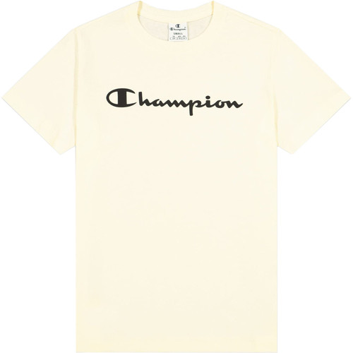 CHAMPION CREWNECK T-SHIRT blanco
