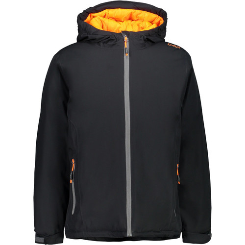 CMP _2_KID JACKET FIX HOOD GRNA