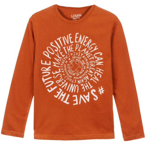 LOSAN CAMISETA SAVE THE FUTURE marron