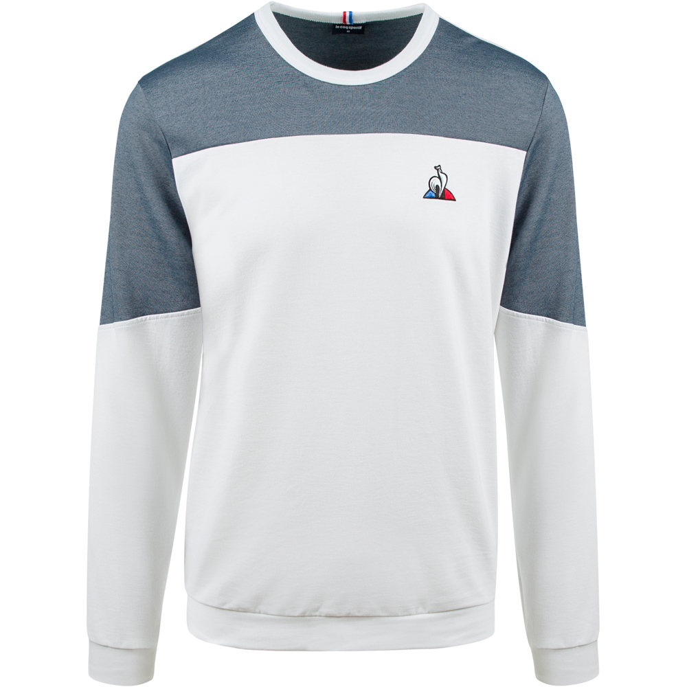 Le Coq Sportif sudadera hombre Le Coq Sportif SAISON 1 Crew Sweat N1 M vista frontal Le Coq Sportif sudadera hombre Le Coq Sportif SAISON 1 Crew Sweat N1 M vista frontal