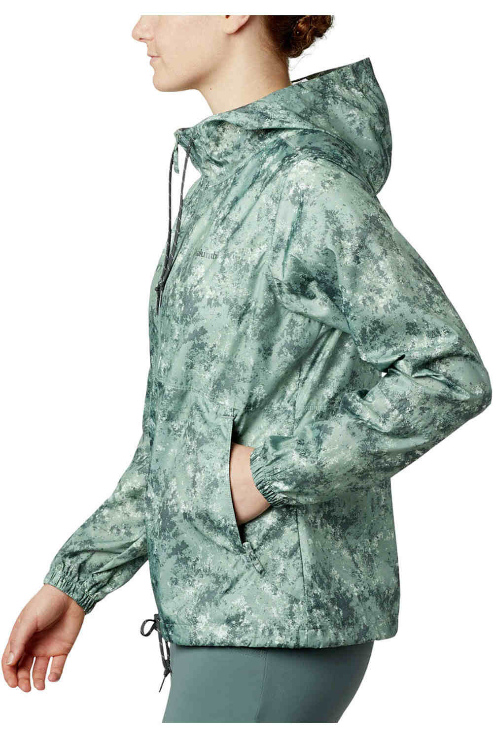 Columbia chaquetas mujer Columbia Flash Forward Printed Windbreaker vista detalle Columbia chaquetas mujer Columbia Flash Forward Printed Windbreaker vista detalle