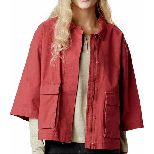 COLUMBIA SUMMER CHILL JACKET rojo